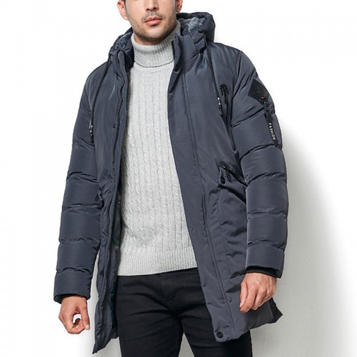 Mens Thick Warm Hooded Winter Outdoor Padded Jacket Plus Size Parka Mens Thick Warm Hooded Winter Outdoor Padded Jacket Plus Size Parka