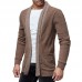 Men's Wool Causal Open Halter Sweaters Fit Knitting Pure Color Long Sleeve Cardigans Men's Wool Causal Open Halter Sweaters Fit Knitting Pure Color Long Sleeve Cardigans