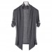 Mens Casual Breathable Knitted Stitching Cotton Cardigans Mens Casual Breathable Knitted Stitching Cotton Cardigans