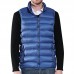 Mens Winter Lightweight Thin Sleeveless Jacket Zipper Solid Color Warm Vest Mens Winter Lightweight Thin Sleeveless Jacket Zipper Solid Color Warm Vest
