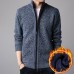 Men's Wool Casual Breathable Comfy Fit Pure Color Long Sleeve Sweater Cardigans Men's Wool Casual Breathable Comfy Fit Pure Color Long Sleeve Sweater Cardigans
