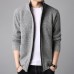 Men's Wool Casual Breathable Comfy Fit Pure Color Long Sleeve Sweater Cardigans Men's Wool Casual Breathable Comfy Fit Pure Color Long Sleeve Sweater Cardigans