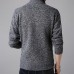 Men's Wool Casual Breathable Comfy Fit Pure Color Long Sleeve Sweater Cardigans Men's Wool Casual Breathable Comfy Fit Pure Color Long Sleeve Sweater Cardigans