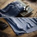 Men's Vintage Loose Comfy Solid Color Button Fly Stand Collar Long Sleeve Casual T-shirts Men's Vintage Loose Comfy Solid Color Button Fly Stand Collar Long Sleeve Casual T-shirts