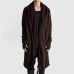 Mens Mid-Long Draping Stylish Gloves-Sleeves Irregular Hem Cardigans Mens Mid-Long Draping Stylish Gloves-Sleeves Irregular Hem Cardigans