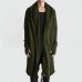 Mens Mid-Long Draping Stylish Gloves-Sleeves Irregular Hem Cardigans Mens Mid-Long Draping Stylish Gloves-Sleeves Irregular Hem Cardigans