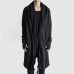 Mens Mid-Long Draping Stylish Gloves-Sleeves Irregular Hem Cardigans Mens Mid-Long Draping Stylish Gloves-Sleeves Irregular Hem Cardigans