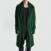 Mens Mid-Long Draping Stylish Gloves-Sleeves Irregular Hem Cardigans Mens Mid-Long Draping Stylish Gloves-Sleeves Irregular Hem Cardigans