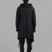 Mens Mid-Long Draping Stylish Gloves-Sleeves Irregular Hem Cardigans Mens Mid-Long Draping Stylish Gloves-Sleeves Irregular Hem Cardigans