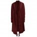 Mens Mid-Long Draping Stylish Gloves-Sleeves Irregular Hem Cardigans Mens Mid-Long Draping Stylish Gloves-Sleeves Irregular Hem Cardigans