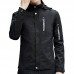 Mens Spring Autumn Letter Printing Solid Color Stylish Zipper Windbreaker Hooded Jacket Mens Spring Autumn Letter Printing Solid Color Stylish Zipper Windbreaker Hooded Jacket