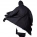 Mens Mid Length Knit Asymmetric Long Shawl Pockets Solid Black Cardigans Mens Mid Length Knit Asymmetric Long Shawl Pockets Solid Black Cardigans