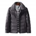 Mens Winter Thick Warm Fur Lapel Quilted Padded Jacket Mens Winter Thick Warm Fur Lapel Quilted Padded Jacket