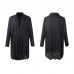 Men Sweater Mid Long Loose Coat Knit Cardigans Jacket Overcoat Men Sweater Mid Long Loose Coat Knit Cardigans Jacket Overcoat