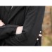Fashion Mid Long Solid Color Hoodie Drawstring Cardigans For Men Fashion Mid Long Solid Color Hoodie Drawstring Cardigans For Men