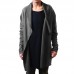 Mens Essential Casual Oversized Stitching Solid Color Long Turn Down Collar Sweatshirts Cardigans Mens Essential Casual Oversized Stitching Solid Color Long Turn Down Collar Sweatshirts Cardigans