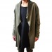 Mens Essential Casual Oversized Stitching Solid Color Long Turn Down Collar Sweatshirts Cardigans Mens Essential Casual Oversized Stitching Solid Color Long Turn Down Collar Sweatshirts Cardigans