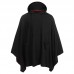 Mens Fashion Bat Style Casual Hooded Cloak Solid Color Pockets Cardigans Mens Fashion Bat Style Casual Hooded Cloak Solid Color Pockets Cardigans