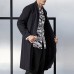 Mens Mid Long National Style Vintage Loose Solid Color Long Sleeve Casual Cardigans Mens Mid Long National Style Vintage Loose Solid Color Long Sleeve Casual Cardigans
