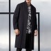 Mens Mid Long National Style Vintage Loose Solid Color Long Sleeve Casual Cardigans Mens Mid Long National Style Vintage Loose Solid Color Long Sleeve Casual Cardigans