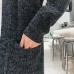 Men Comfy Mid-Length Knit Loose Breathable Pockets Solid Color Cardigans Men Comfy Mid-Length Knit Loose Breathable Pockets Solid Color Cardigans