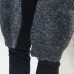 Men Comfy Mid-Length Knit Loose Breathable Pockets Solid Color Cardigans Men Comfy Mid-Length Knit Loose Breathable Pockets Solid Color Cardigans