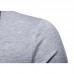 Men Casual Brief Mid Length Turn-down Collar Solid Color Thin Cardigans Men Casual Brief Mid Length Turn-down Collar Solid Color Thin Cardigans
