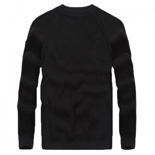 Mens 100% Cotton Solid Color O-Neck Collar Knitted Pullovers Sweaters Mens 100% Cotton Solid Color O-Neck Collar Knitted Pullovers Sweaters