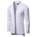 Men's Mid-Long Solid Color Comfortable Cardigans for Men Men's Mid-Long Solid Color Comfortable Cardigans for Men