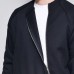 Mens Stitching Side Zipper Round Neck Street Style Solid Color Cardigans Mens Stitching Side Zipper Round Neck Street Style Solid Color Cardigans