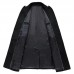 Mens Mid Long Slim Woolen Overcoat Thick Warm Double-breasted Stylish Trench Coat Mens Mid Long Slim Woolen Overcoat Thick Warm Double-breasted Stylish Trench Coat