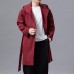 Men's Vintage Casual Cotton Linen Hooded Collar Long Sleeve Sweater Cardigans Men's Vintage Casual Cotton Linen Hooded Collar Long Sleeve Sweater Cardigans
