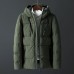 Mens Winter Thick Warm Windproof Outdoor Padded Jacket Parka Mens Winter Thick Warm Windproof Outdoor Padded Jacket Parka