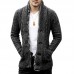 Mens Fashion Winter Knit Sweater Fit Buttons Fly Thick Warm Casual Long Sleeve Cardigans Mens Fashion Winter Knit Sweater Fit Buttons Fly Thick Warm Casual Long Sleeve Cardigans