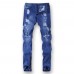 Mens Street Style Zipper Skinny Ripped Cotton Slim Washed Jeans Mens Street Style Zipper Skinny Ripped Cotton Slim Washed Jeans