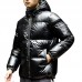 Mens Thick Warm Winter Padded Jacket Stylish Bright Color Hooded Insulated Coats Mens Thick Warm Winter Padded Jacket Stylish Bright Color Hooded Insulated Coats