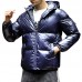 Mens Thick Warm Winter Padded Jacket Stylish Bright Color Hooded Insulated Coats Mens Thick Warm Winter Padded Jacket Stylish Bright Color Hooded Insulated Coats