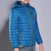 Mens Casual Cotton Down Padded Jacket Hooded Solid Color Coats Mens Casual Cotton Down Padded Jacket Hooded Solid Color Coats