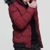 Mens Winter Thick Warm Detachable Hooded Padded Jacket Parka Mens Winter Thick Warm Detachable Hooded Padded Jacket Parka