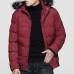 Mens Winter Thick Warm Detachable Hooded Padded Jacket Parka Mens Winter Thick Warm Detachable Hooded Padded Jacket Parka
