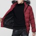 Mens Winter Thick Warm Detachable Hooded Padded Jacket Parka Mens Winter Thick Warm Detachable Hooded Padded Jacket Parka
