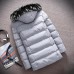 Mens Warm Cotton Padded Jacket Furry Hooded Insulated Winter Parka Mens Warm Cotton Padded Jacket Furry Hooded Insulated Winter Parka