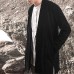 Mens Ethnic Style Loose Drawstring Casual Knit Cardigans Coats Mens Ethnic Style Loose Drawstring Casual Knit Cardigans Coats