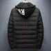 Mens Thick Warm Winter Hooded Padded Jacket Mens Thick Warm Winter Hooded Padded Jacket