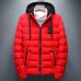 Mens Thick Warm Winter Hooded Padded Jacket Mens Thick Warm Winter Hooded Padded Jacket