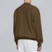 Men V-Neck Solid Color Pockets Pullovers Men V-Neck Solid Color Pockets Pullovers